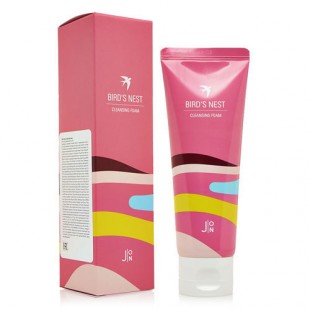 J:on Пенка для умывания с ласточкиным гнездом Bird's Nest Cleansing Foam