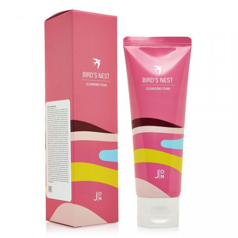 J:on Пенка для умывания с ласточкиным гнездом Bird's Nest Cleansing Foam