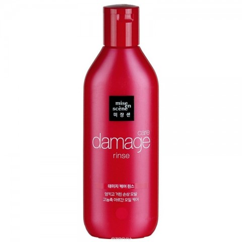 Кондиционер ополаскиватель для поврежденных волос Mise-en-Scene Damage Care Sleek and Smooth Rinse, 180 мл.