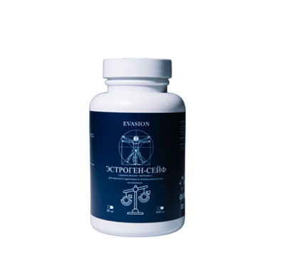 Evasion ЭСТРОГЕН-СЕЙФ с диким ямсом, БАД, 60 шт.