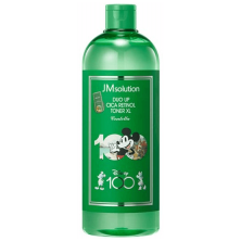 JMSolution Успокаивающий тонер для лица с центеллой и ретинолом (Мики) DUO UP CICA RETINOL TONER XL DISNEY100, 600 мл