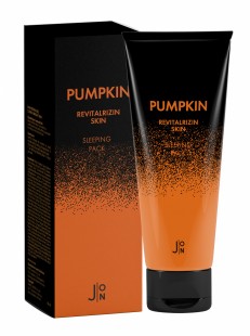 J:on Восстанавливающая ночная маска для лица с тыквой Pumpkin Revitalizing Skin Sleeping Pack, 50 мл.