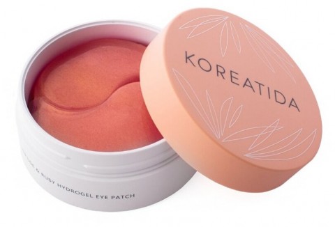 KOREATIDA Гидрогелевые патчи с пептидами и рубиновой пудрой peptide & ruby hydrogel eye patch, 60 шт.