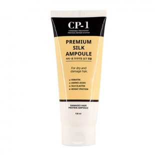 Несмываемая сыворотка для волос Esthetic House CP-1 с протеинами шелка Premium Silk Ampoule, 150 мл.