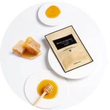 WellDerma Питательная тканевая маска с золотом и мёдом Honey Ext. Smooth Essential Mask Gold