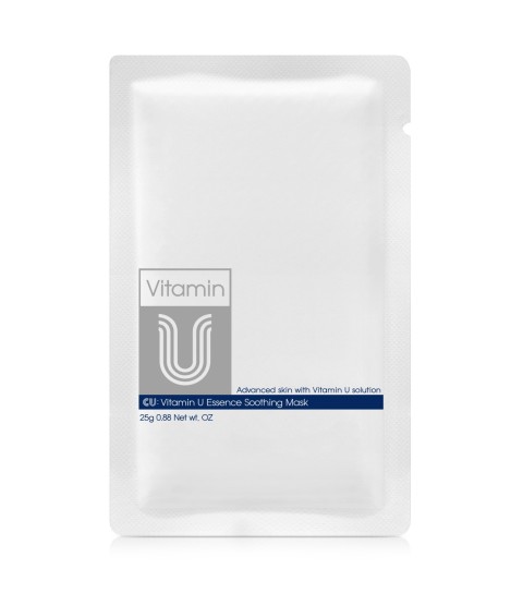 CUSKIN Восстанавливающая маска с витамином U Vitamin U Essence Soothing Mask