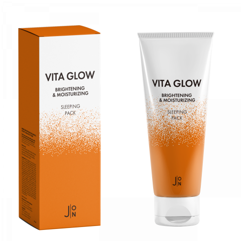 Увлажняющая ночная маска для лица J:on с витаминами Vita Glow Brightening & Moisturizing Sleeping Pack, 50 мл.