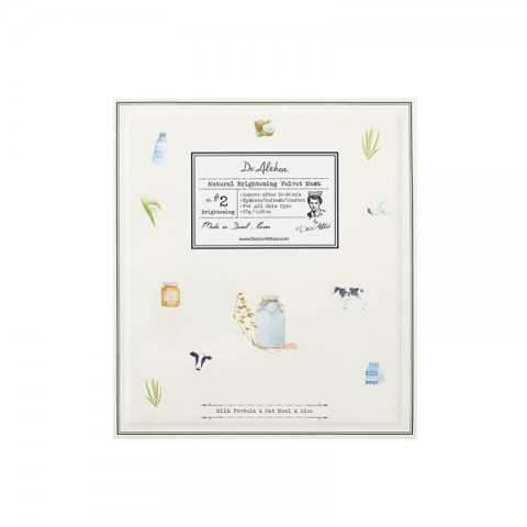 Dr.Althea Pro Lab Осветляющая маска для лица тканевая Natural Brightening Velvet Mask