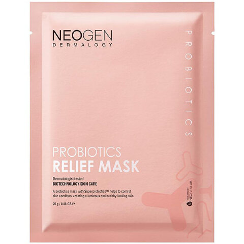 Neogen Тканевая маска для лица с пробиотиками Dermalogy Probiotics Relief Mask