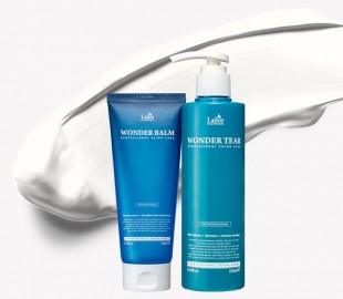 Увлажняющий бальзам для блеска и упругости волос Lador Wonder Balm, 200 мл.