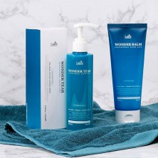 Увлажняющий бальзам для блеска и упругости волос Lador Wonder Balm, 200 мл. 
