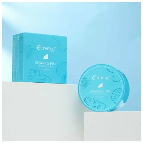Esthetic House Гидрогелевые патчи для глаз с плавником акулы Shark's Fin Lifting Eye Patch, 60 шт.