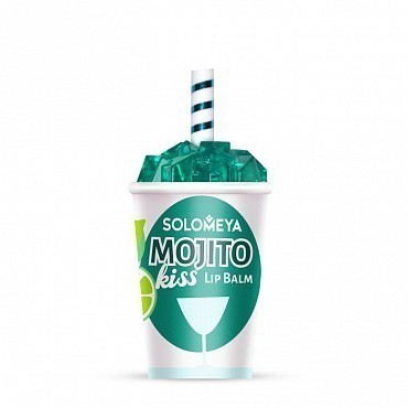 SOLOMEYA Бальзам для губ «Mojito Kiss» Lip Balm Mojito Kiss, 7 гр.