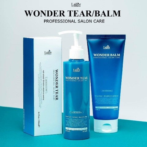 Увлажняющий бальзам для упругости и объема волос Lador Wonder Tear, 250 мл. 