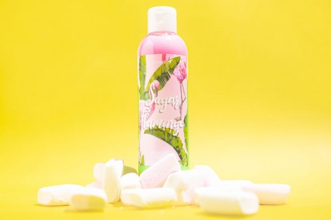 Гель для душа Chambery с ароматом фруктов Sugar Flamingo, 200 мл.