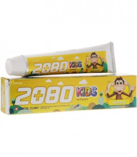 Aekyung 2080 Детская зубная паста со вкусом банана Dental Clinic KIDS Toothpaste Banana, 80 мл