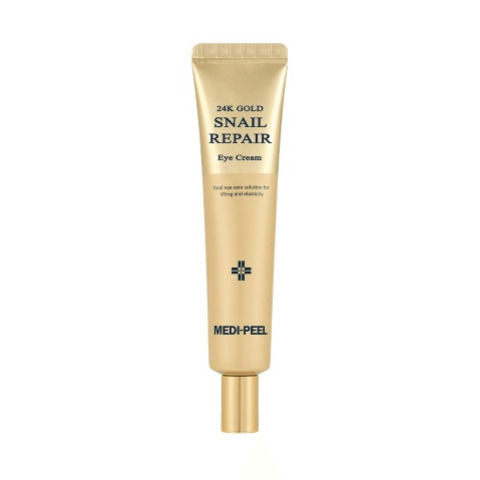 MEDI-PEEL Крем для глаз с 24К золотом и муцином улитки 24K Gold Snail Repair Eye Cream, 40 мл.
