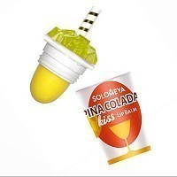 SOLOMEYA Бальзам для губ «Pina Colada Kiss» Lip Balm Pina Colada Kiss, 7 гр.