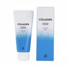 Ночная маска для лица J:on с коллагеном Collagen Universal Solution Sleeping Pack, 50 мл.