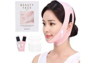 Rubelli Набор тканевых масок для лица Beauty Face 2-Step Chin & Cheek Care Mask Pack