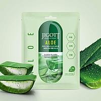 JIGOTT Тканевая маска для лица АЛОЭ ALOE Real Ampoule Mask