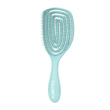 SOLOMEYA Расческа для сухих и влажных волос АРОМАТ ЖАСМИНА Solomeya Wet Detangler Brush Oval Jasmine, 1 шт.