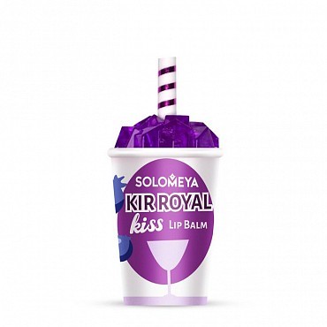 SOLOMEYA Бальзам для губ «Kir Royal Kiss» Lip Balm Kir Royal Kiss, 7 гр.