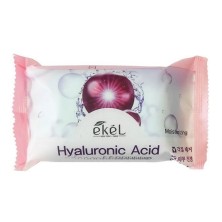EKEL Мыло косметическое с гиалуроновой кислотой Hyaluronic Acid Premium Peeling Soap, 150 гр.