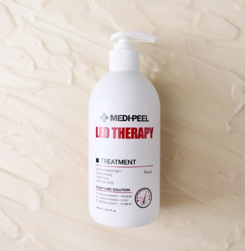 Увлажняющий лечебный кондиционер для эластичности волос Medi-Peel Led Therapy Treatment, 500 мл.