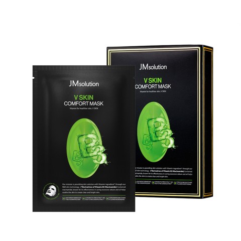 JMSolution Тканевая маска для сияния кожи с ниацинамидом (витамин B3) V SKIN COMFORT MASK VITAMIN B3,1 шт.