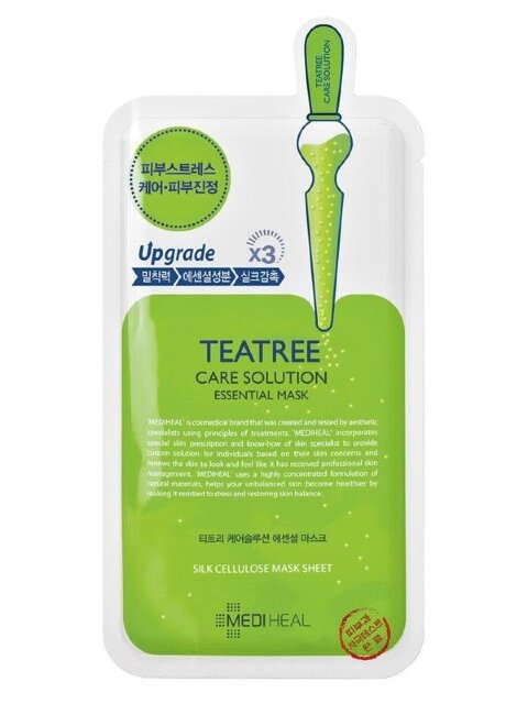 Mediheal Тканевая маска для лица с чайным деревом Teatree Care Solution Essential Mask