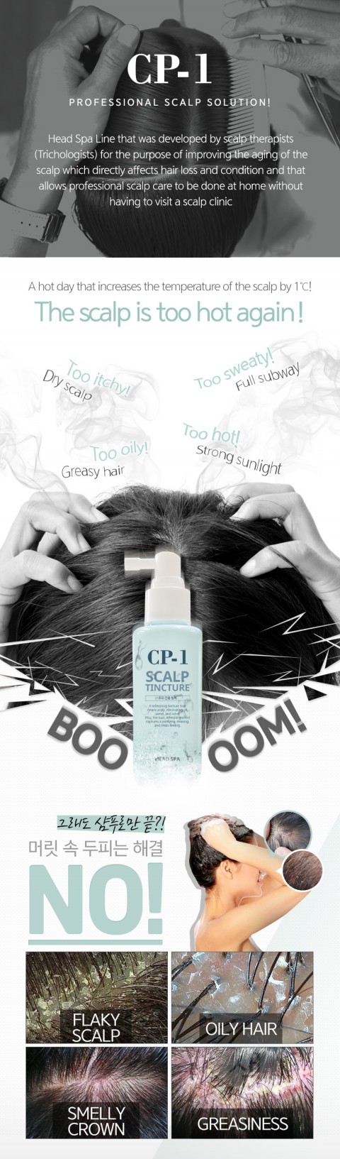 Esthetic House CP-1 Освежающий спрей для проблемной кожи головы Scalp Tincture