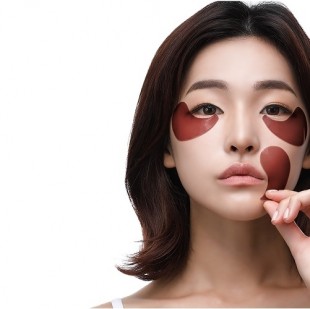 Petitfee Гидрогелевые патчи для глаз с какао Cacao Energizing Hydrogel Eye Mask