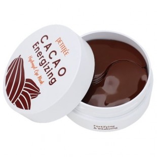 Petitfee Гидрогелевые патчи для глаз с какао Cacao Energizing Hydrogel Eye Mask