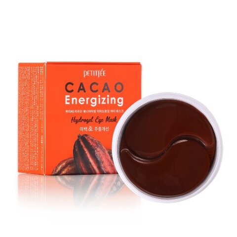 Petitfee Гидрогелевые патчи для глаз с какао Cacao Energizing Hydrogel Eye Mask