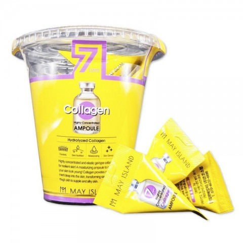 May Island Ампульная сыворотка для лица с коллагеном 7 Days Collagen Ampoule