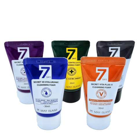 May Island Пенка для умывания с пептидами 7 Days Secret Peptide 8 Plus Cleansing Foam