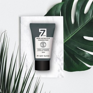 May Island Пенка для умывания с пептидами 7 Days Secret Peptide 8 Plus Cleansing Foam