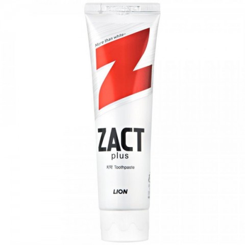 LION Зубная паста Zact plus отбеливающая, 150 гр.