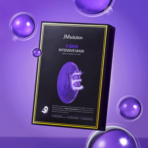 JMSolution Питательная тканевая маска с токоферолом (витамин Е) V SKIN INTENSIVE MASK VITAMIN E, 1 шт.