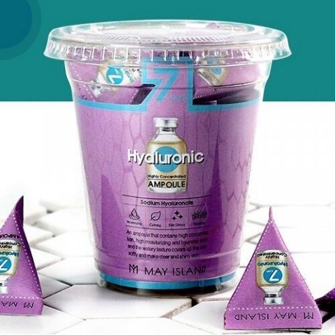 May Island Ампульная сыворотка для лица с гиалуроновой кислотой 7 Days Hyaluronic Ampoule