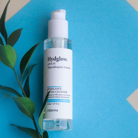 JsDerma Мягкий очищающий гель для умывания с гиалуроновой кислотой Hydglow Mild Cleanser, 150 мл