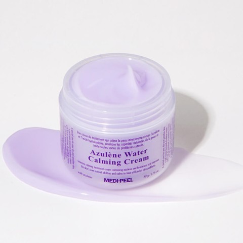 MEDI-PEEL Успокаивающий и увлажняющий гель-крем для лица с азуленом Azulene Water Calming Cream, 50 мл.