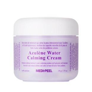MEDI-PEEL Успокаивающий и увлажняющий гель-крем для лица с азуленом Azulene Water Calming Cream, 50 мл.