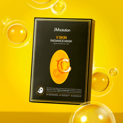 JMSolution Тканевая маск с антиоксидантами (витамин С) V SKIN RADIANCE MASK VITAMIN C, 1 шт.