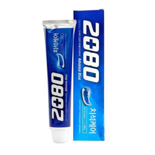 Aekyung Dental Clinic 2080 Отбеливающая зубная паста Advance Blue Toothpaste