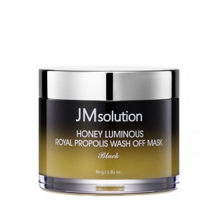JMsolution Очищающая маска для лица с медом Honey Luminous Royal Propolis Wash Off Mask