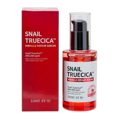 Some By Mi Восстанавливающая сыворотка с муцином улитки Snail Truecica Miracle Repair Serum, 50 мл