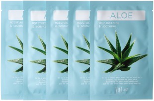YU.R ME Тканевая маска для лица с экстрактом алоэ Aloe Sheet Mask