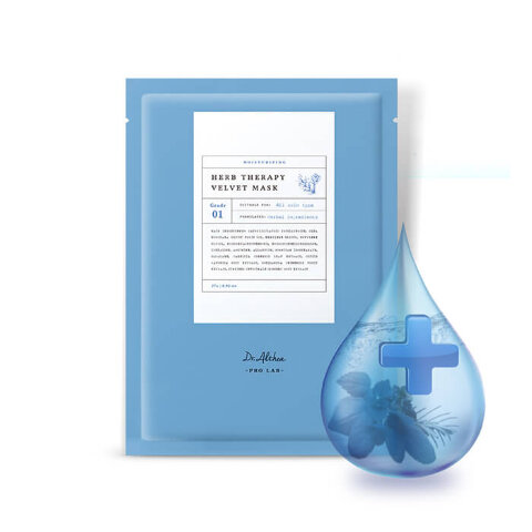 Dr.Althea Pro Lab Тканевая маска для лица с травами Herb Therapy Velvet Mask